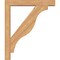 Ekena Millwork Funston Block Smooth Bracket w/ Offset Brace, Western Red Cedar, 5 1/2"W x 32"D x 38"H BKT0604X32X38FST05SWR - alternate 4